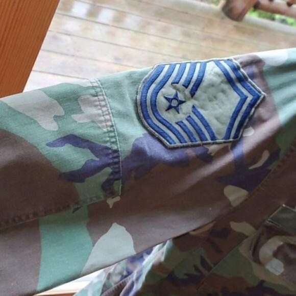 Military US Air Force Vintage Original Button Down Sz. XXL (41"-45") Jacket - Picture 3 of 12